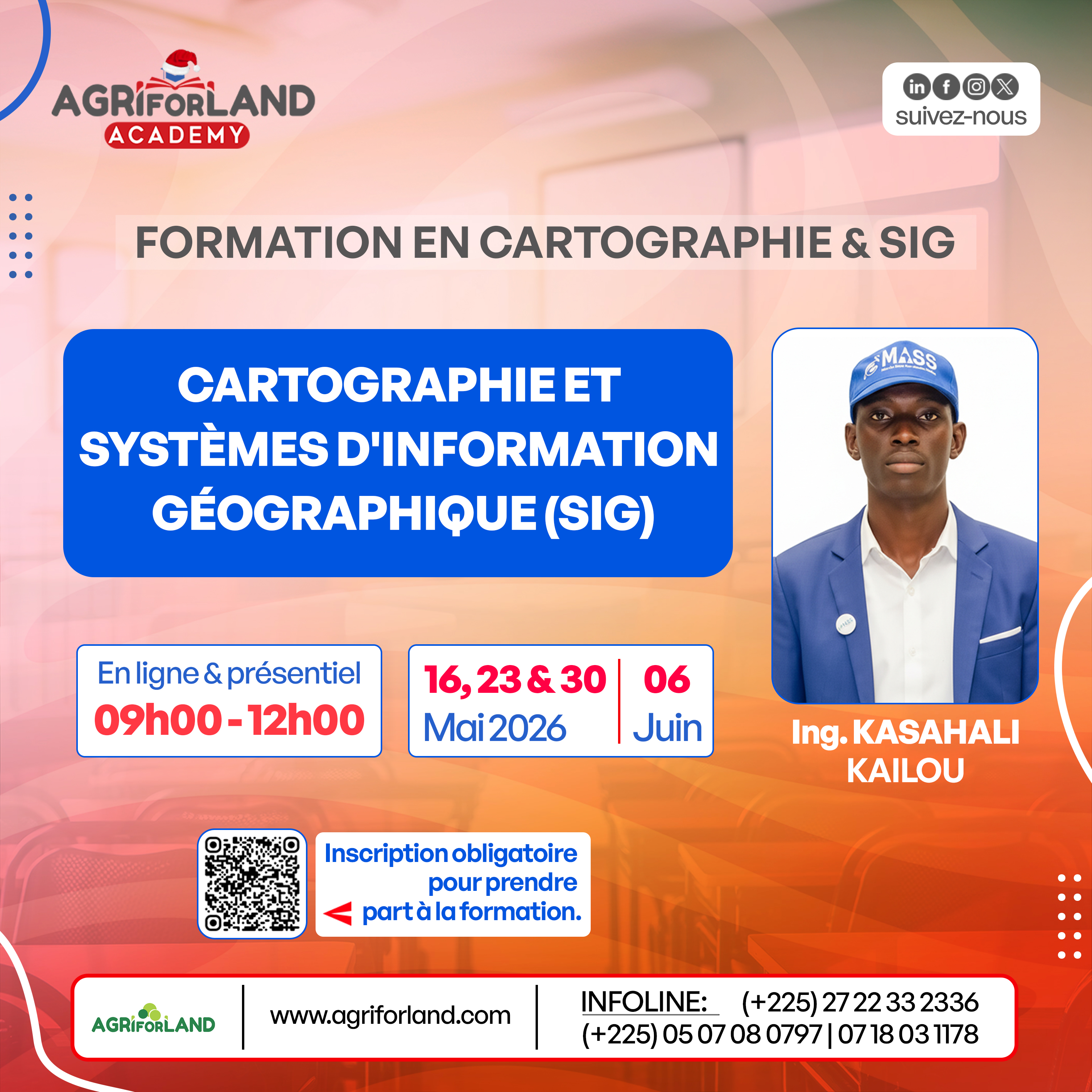 Formation en Cartographie et Systèmes d'Information Géographique (SIG)