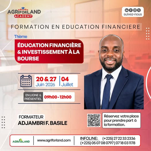 Formation en Éducation Financière & Initiation à la BOURSE