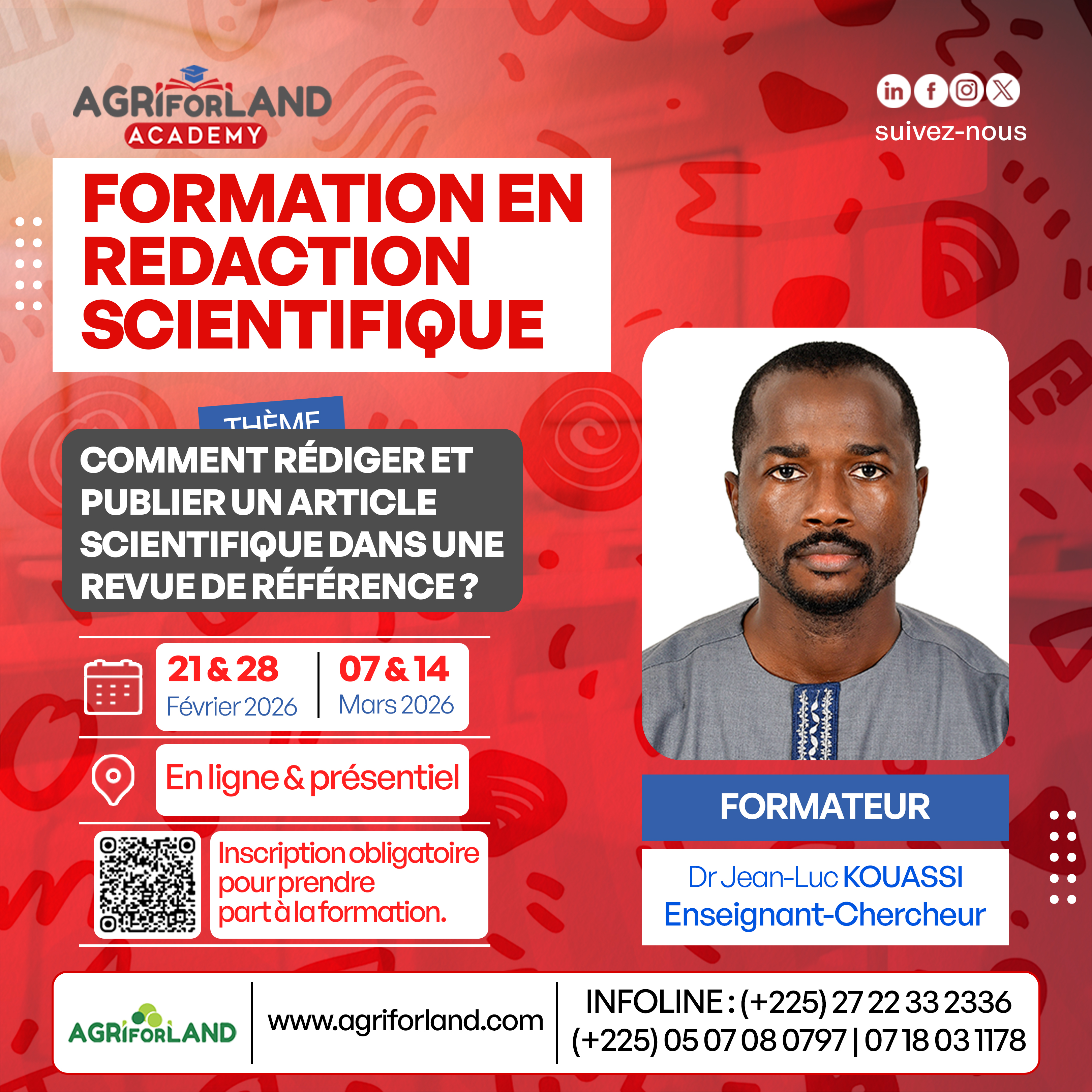 Formation en Rédaction Scientifique 2026